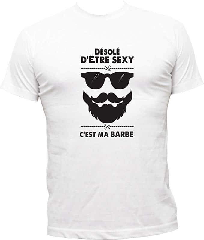 T-Shirt revendicatif Désolé d'être Sexy