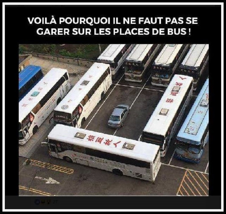 Voilà pourquoi il ne faut pas se garer sur les places de bus !