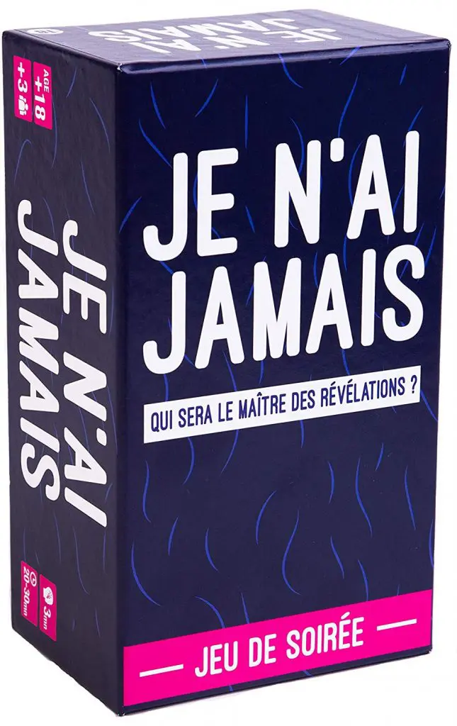 Je n'ai jamais, Le Jeu des révélations Entre Amis