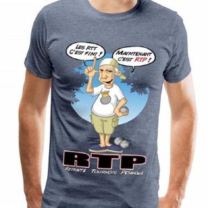 T-shirt RTP Retraite Tournois Pétanque
