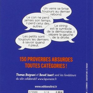 Petit livre de - Proverbes à la con