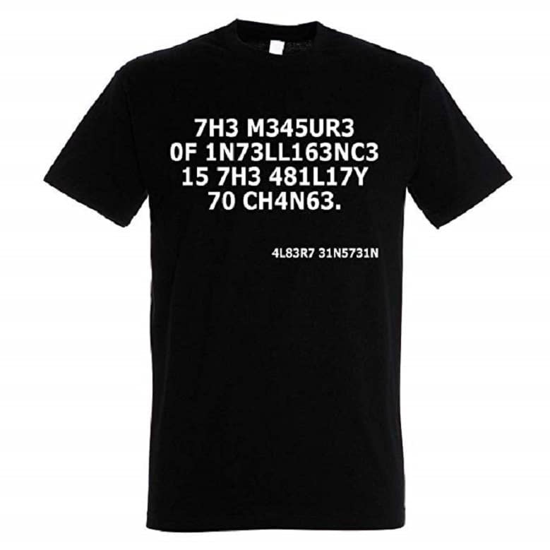 T-Shirt Intelligence – Albert Einstein