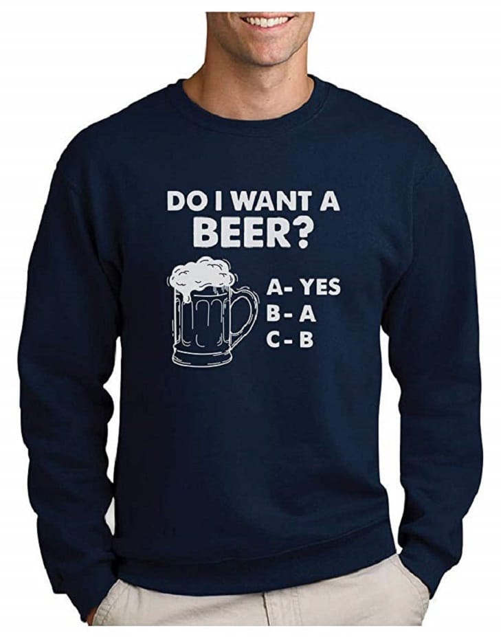 T-Shirts Bière Humour Test de Sobriété