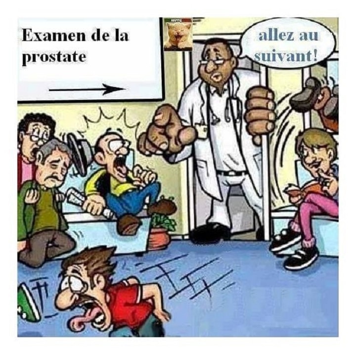 Examen de la prostate
