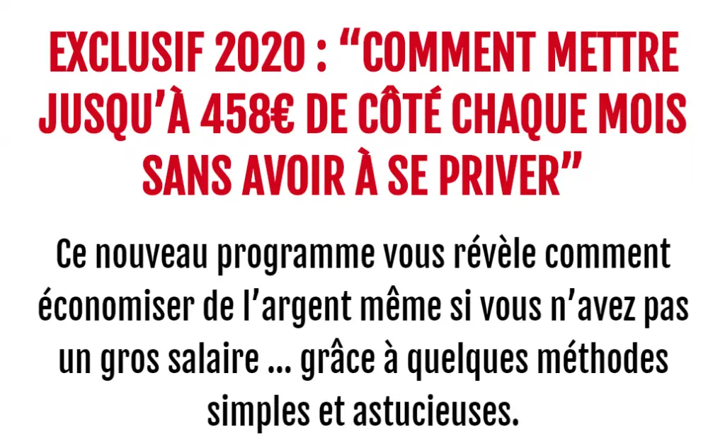EXCLUSIF 2020