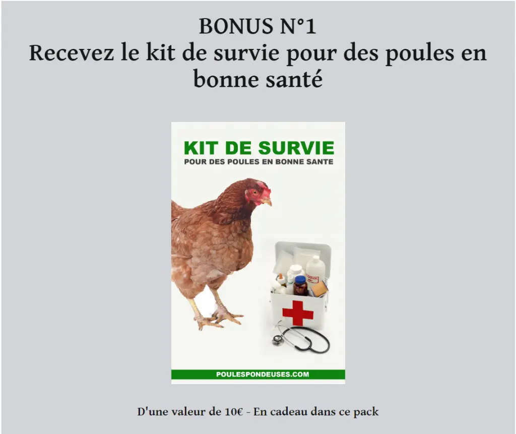 bonus 1 poules