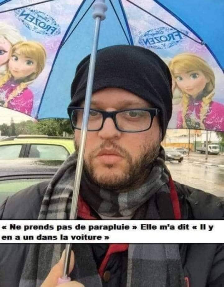 Ne prends pas de parapluie