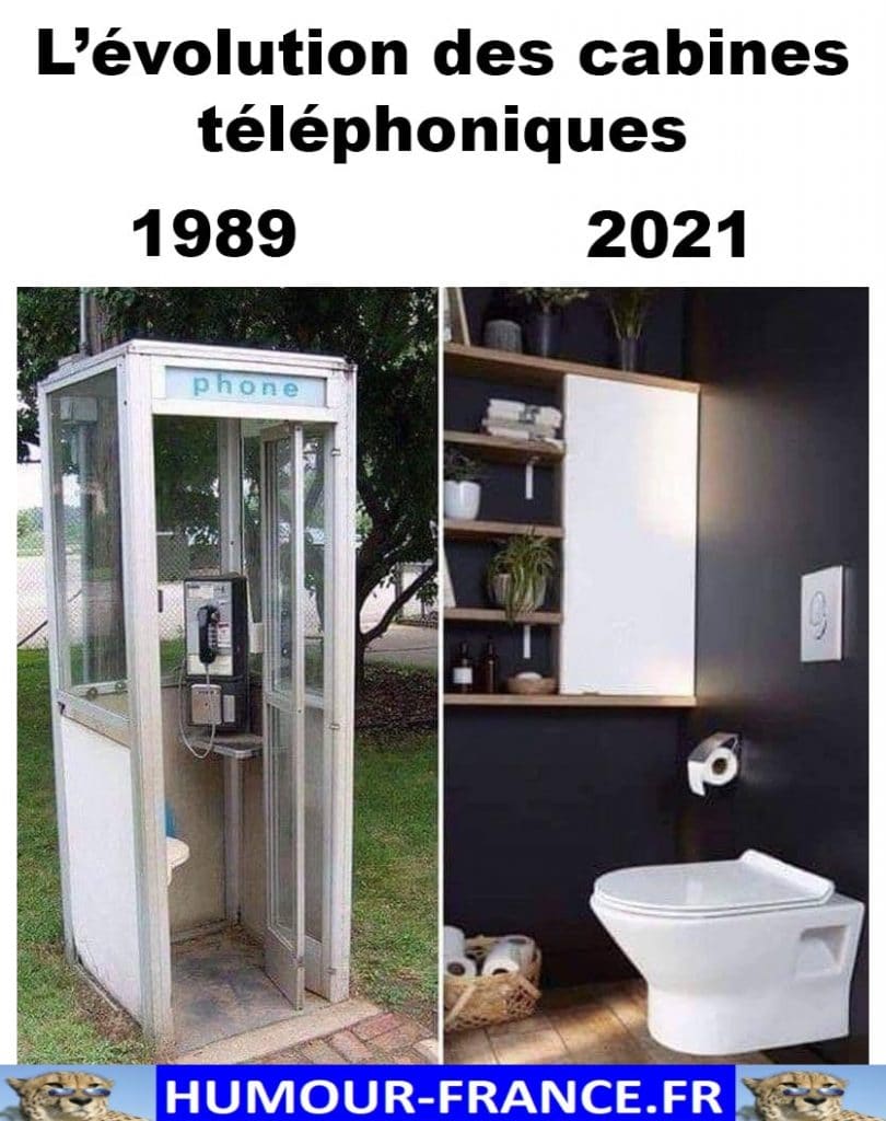 L'évolution des cabines téléphoniques