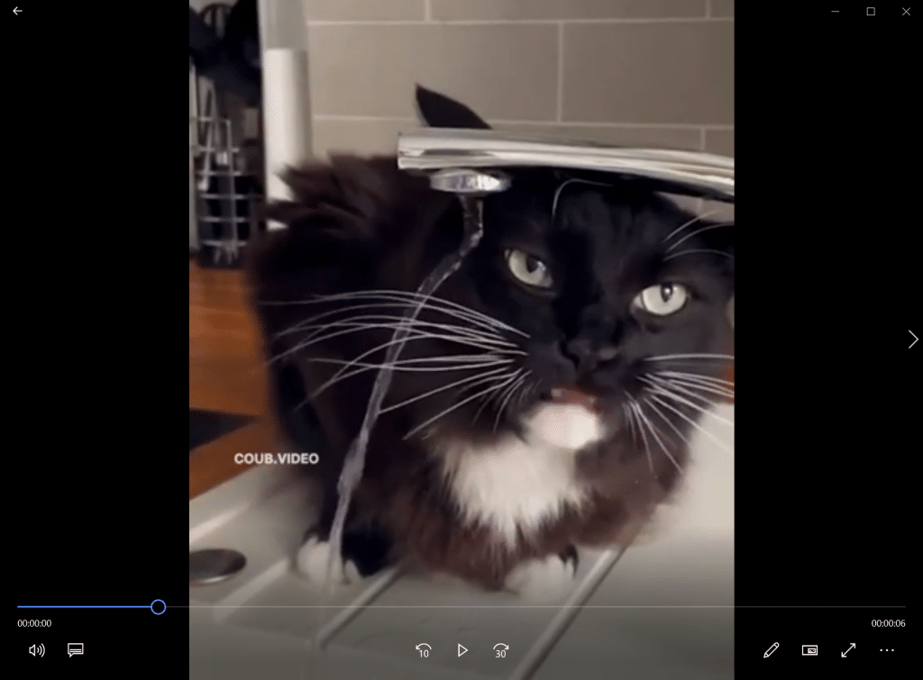 Boire de l'eau à l'infini