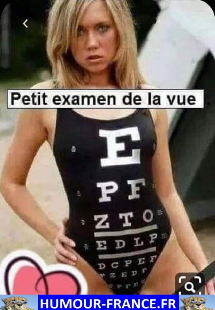 Petit examen de la vue