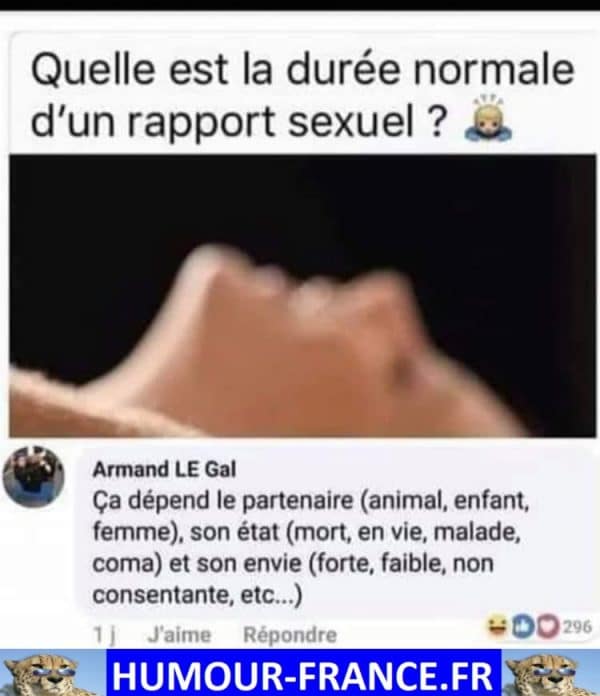 Quelle Est La Durée Normal D Un Rapport Sexuel Humour France Fr