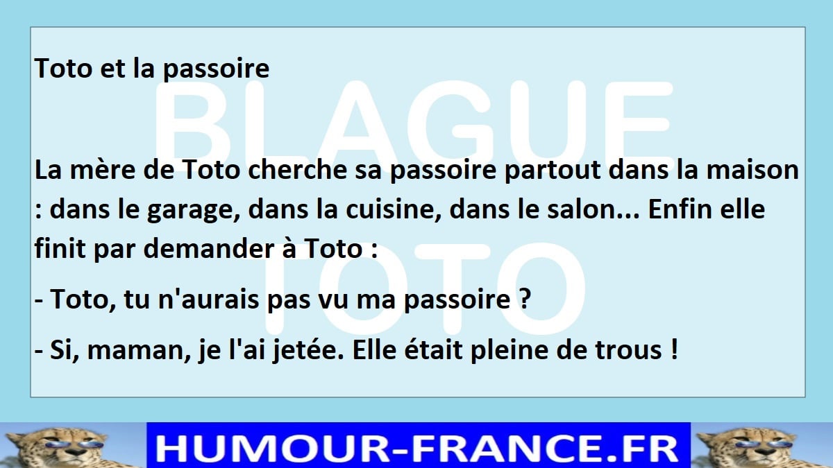 Blagues-Toto Archives - Humour-France.fr