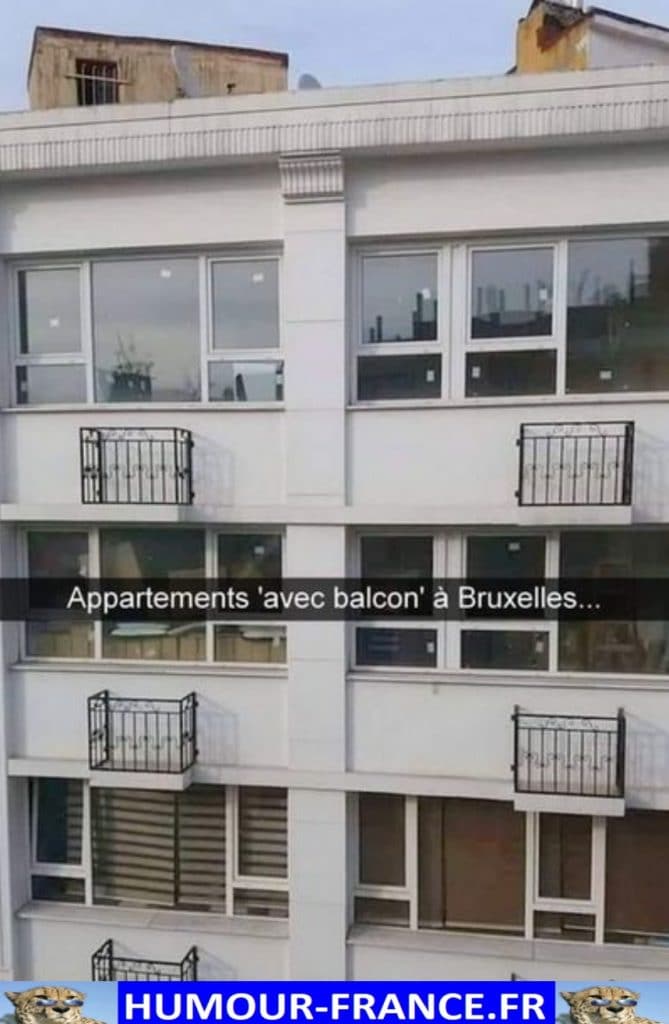 Appartements avec balcon.