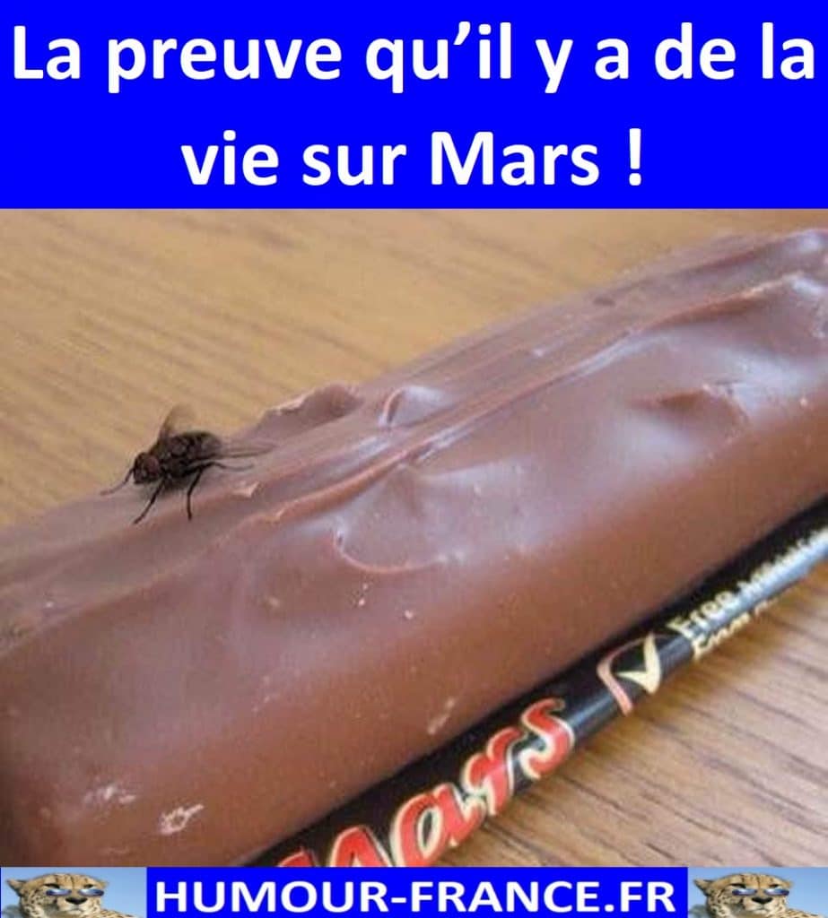 La preuve qu’il y a de la vie sur Mars !