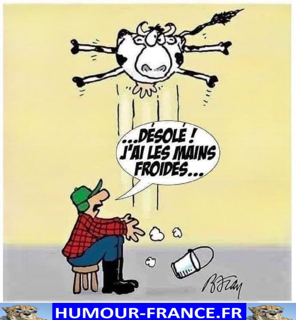 Froid Humour Désolé ! J’ai les mains froides …. - Humour-France.fr