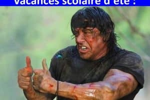 Les parents à la fin des vacances scolaire d’été :