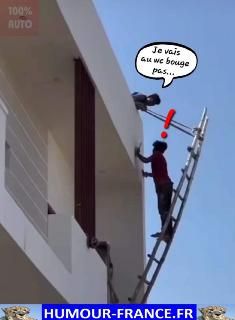 Je vais au WC ne bouge pas …