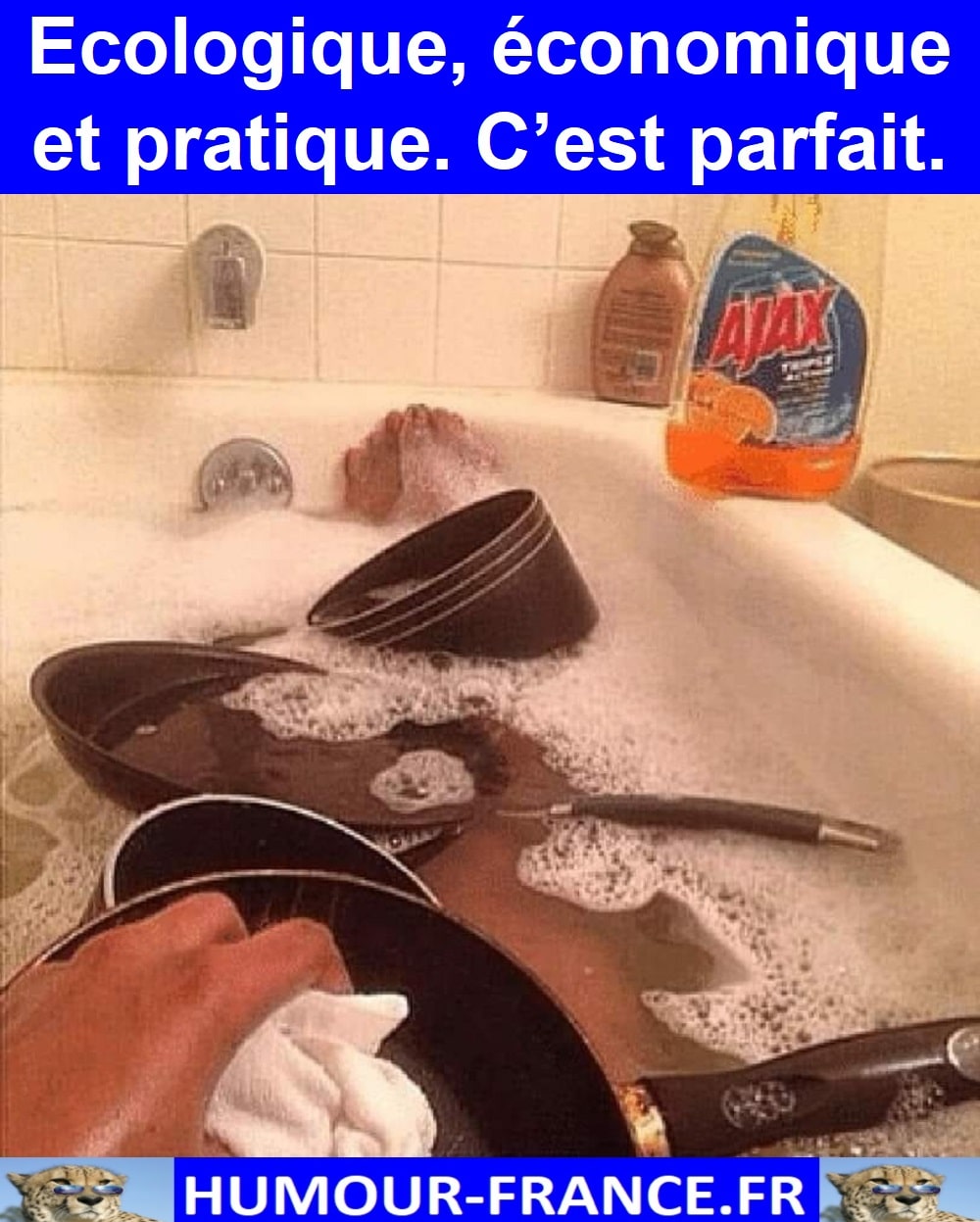 Ecologique, économique et pratique. C’est parfait. - Humour-France.fr
