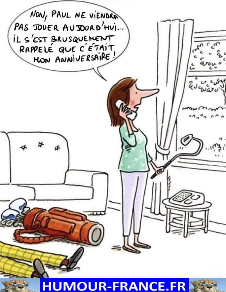Non, Paul ne viendra pas jouer aujourd’hui … Il s’est brusquement rappelé que c’était mon anniversaire !