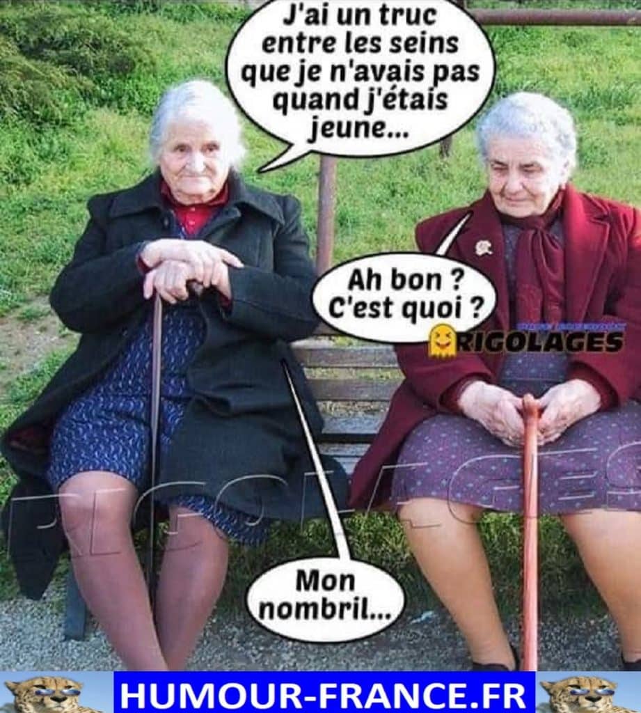 J’ai un truc entre les seins que je n’avais pas quand j’étais jeune …