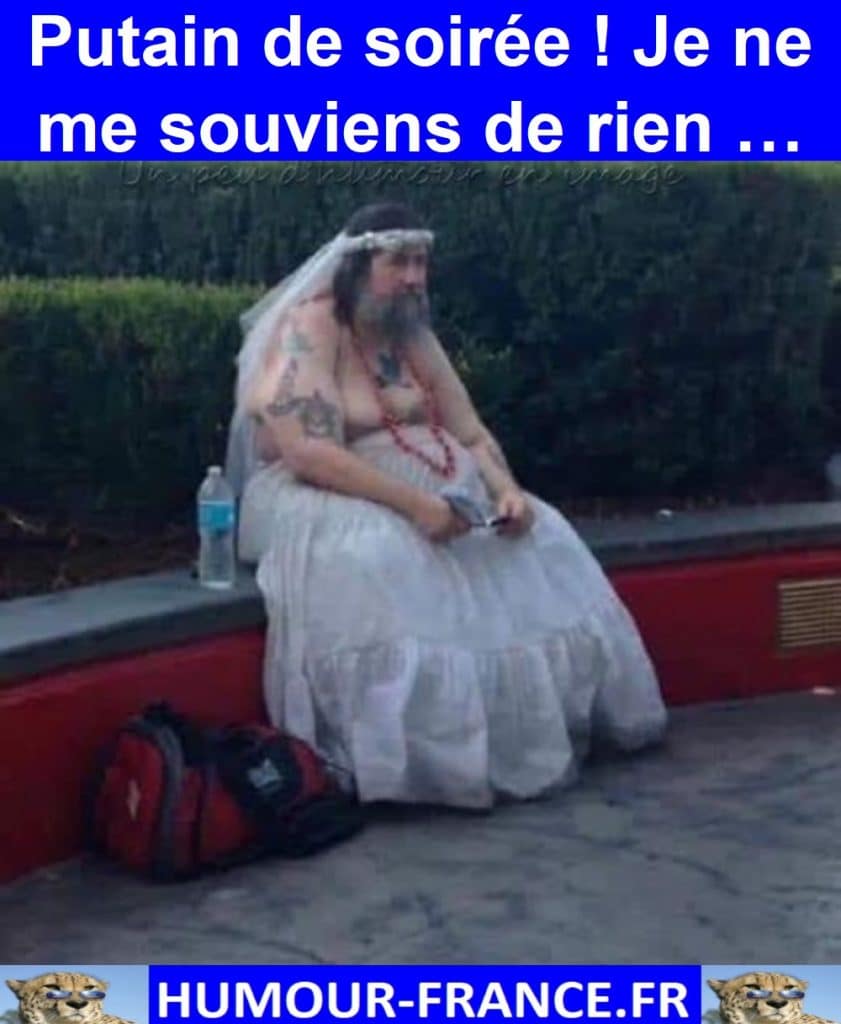 Putain de soirée ! Je ne me souviens de rien …
