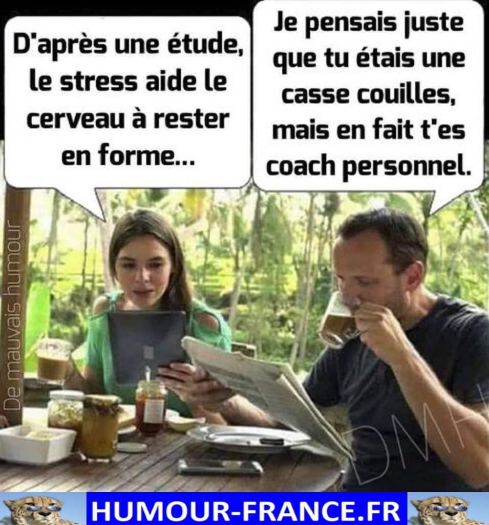 D’après une étude, le stress aide le cerveau à rester en forme …