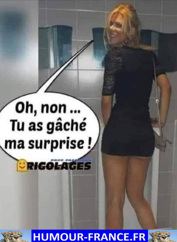 Oh, non … Tu as gâché ma surprise !