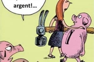 C’est clair qu’elle est avec lui pour son argent ! …