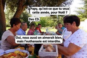 Papy, qu’est-ce que tu veux cette année, pour Noël ?