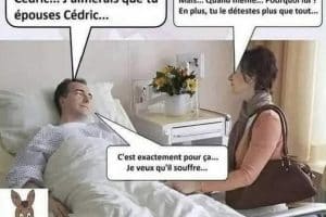 Chéri … Jet t’en supplie … S’il te plaît … Si je meurs, deviens la femme de Cédric …