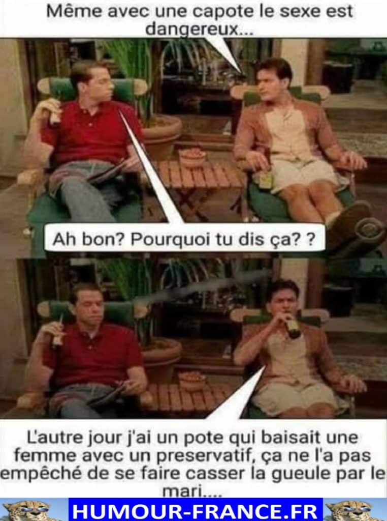 Même avec une capote le sexe est dangereux …