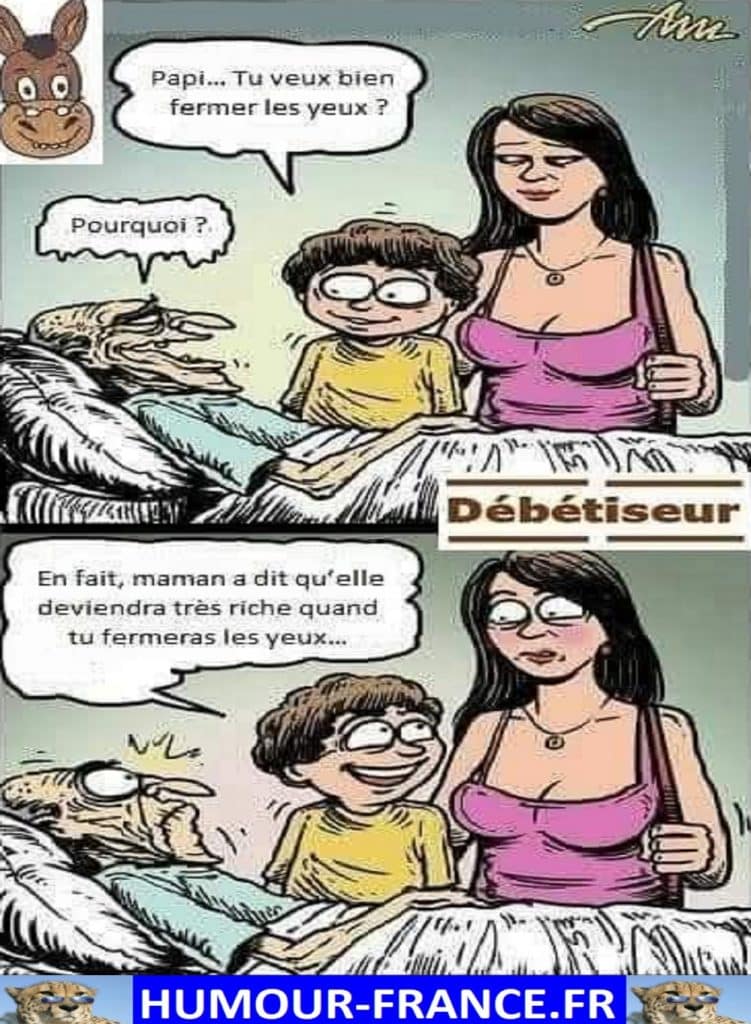 Papi … Tu veux bien fermer les yeux ?