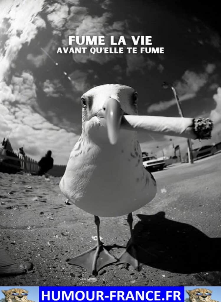 Fume la vie avant qu’elle te fume.