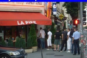 Il y a de la queue ce matin …