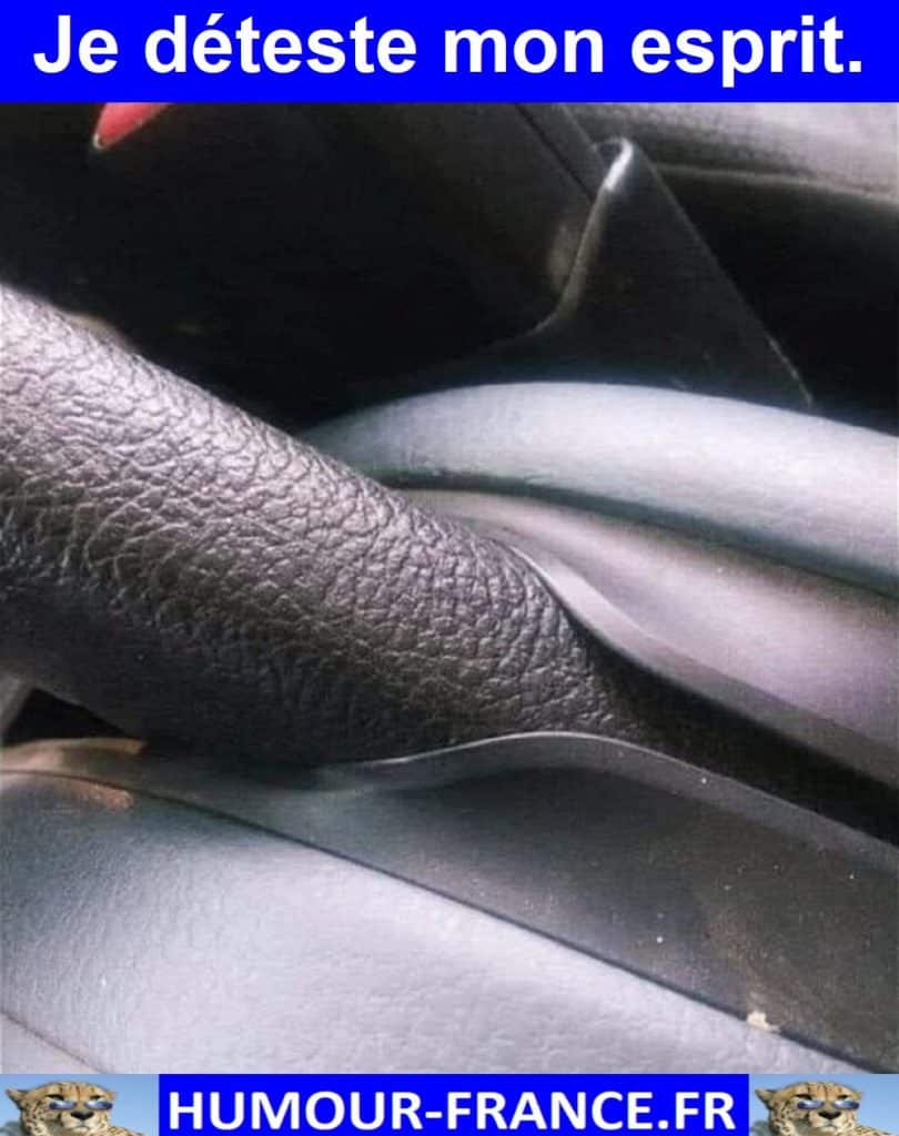 Je déteste mon esprit.