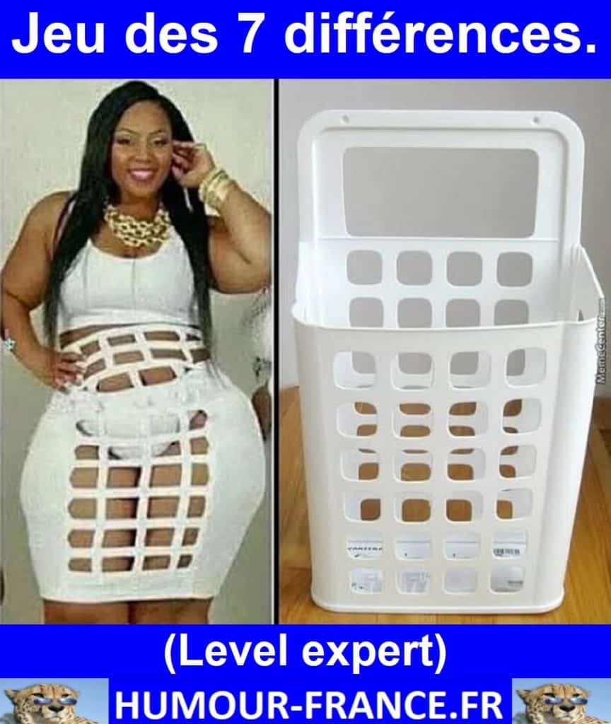 Jeu des 7 différences.