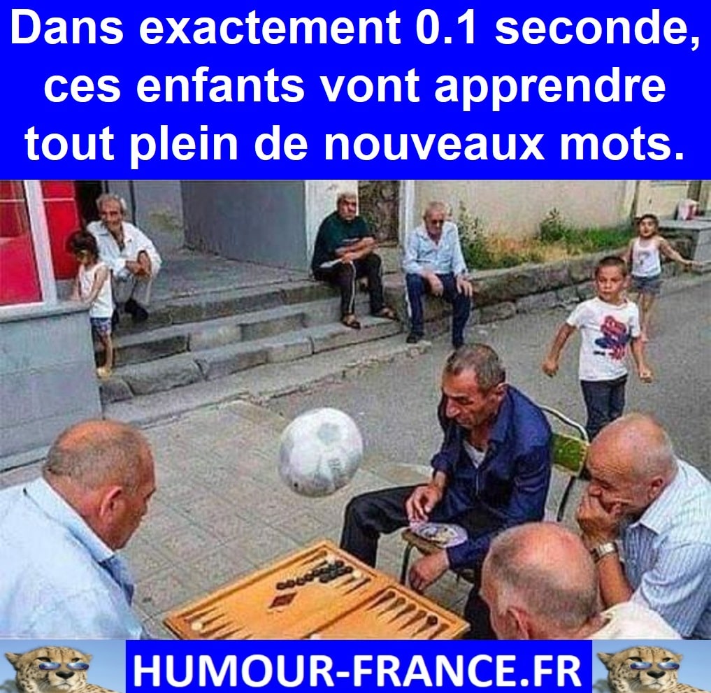 Dans exactement 0.1 seconde, ces enfants vont apprendre tout plein de nouveaux mots.