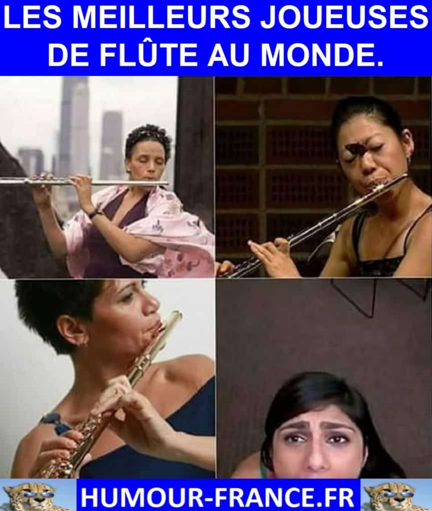 LES MEILLEURS JOUEUSES DE FLÛTE AU MONDE.