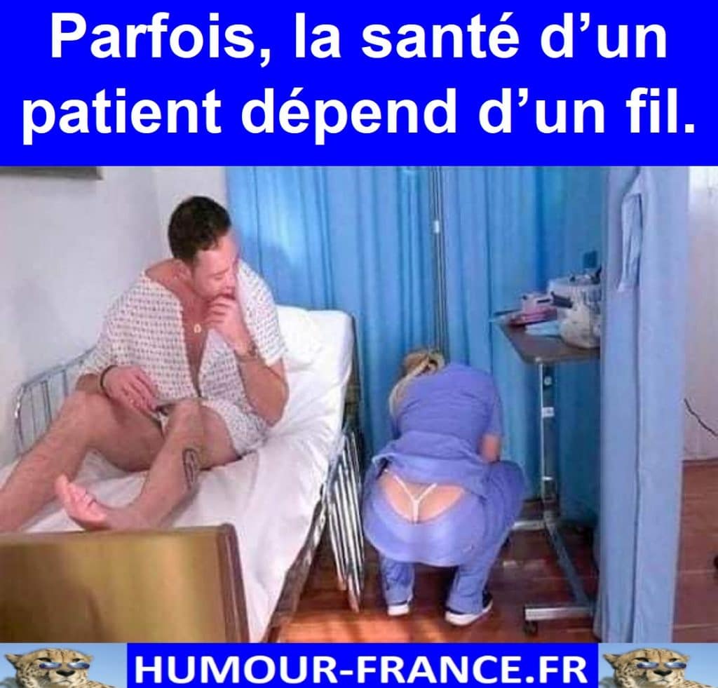 Parfois, la santé d’un patient dépend d’un fil.
