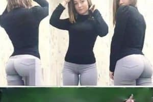 Quand ta cousine vient te demander comment lui va son nouveau pantalon.