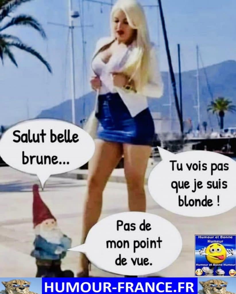 Salut belle brune …