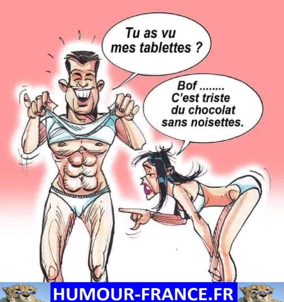 Tu as vu mes tablettes ?