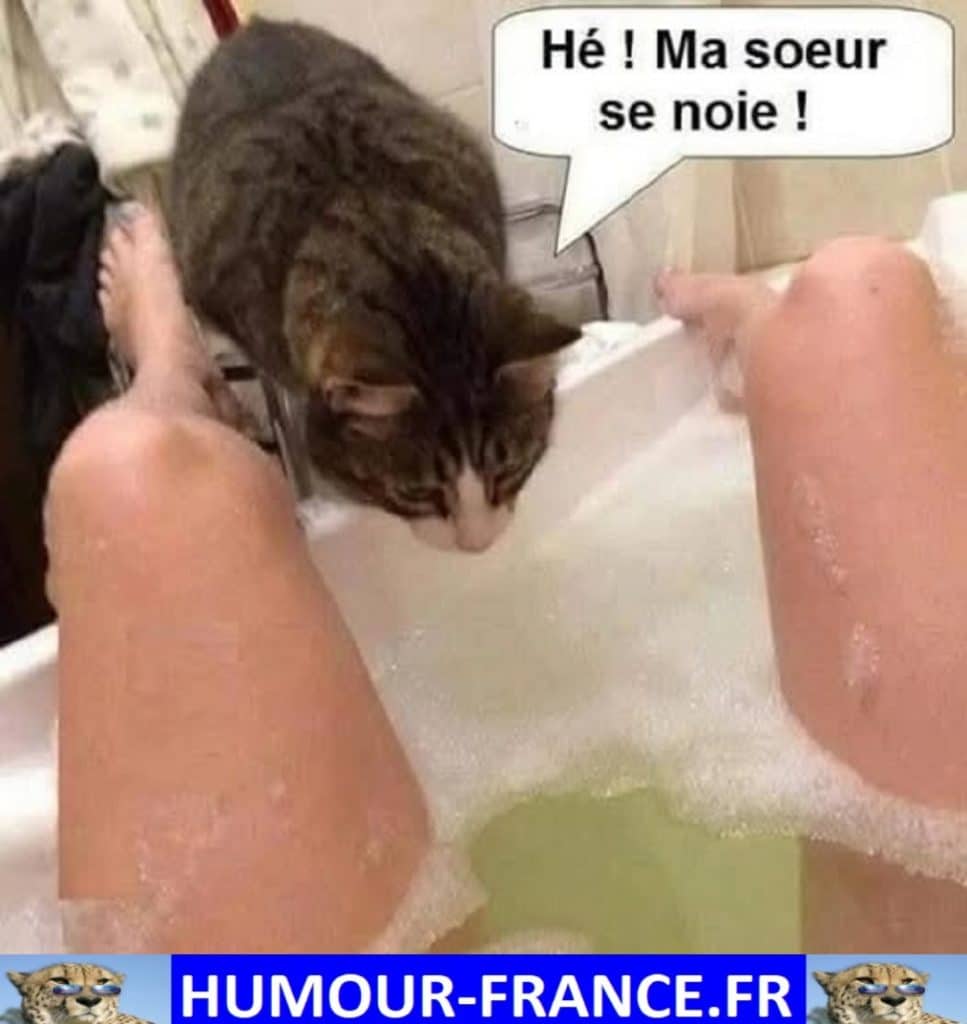 Hé ! Ma sœur se noie !