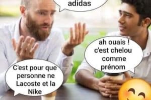 J’ai appelé ma fille Adidas.