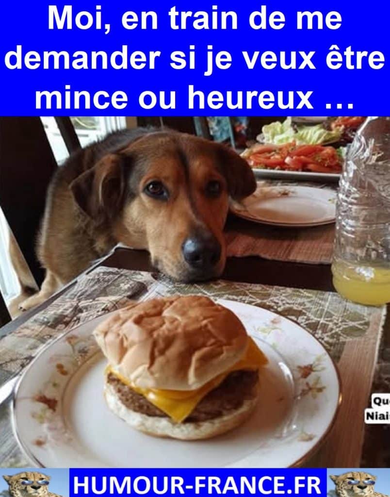 Moi, en train de me demander si je veux être mince ou heureux …