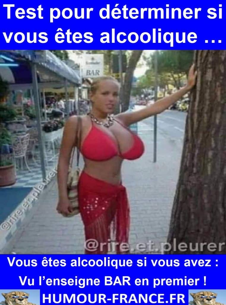 Test pour déterminer si vous êtes alcoolique …