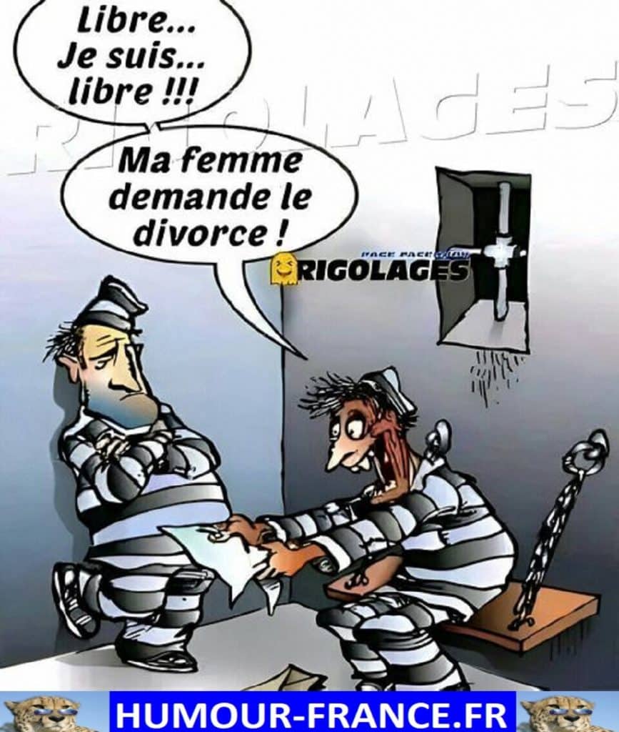 Libre … Je suis … libre !!! Ma femme demande le divorce !