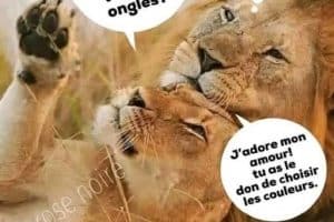 Dis-moi mon amour ! Il te plait mon nouveau vernis à ongles ?