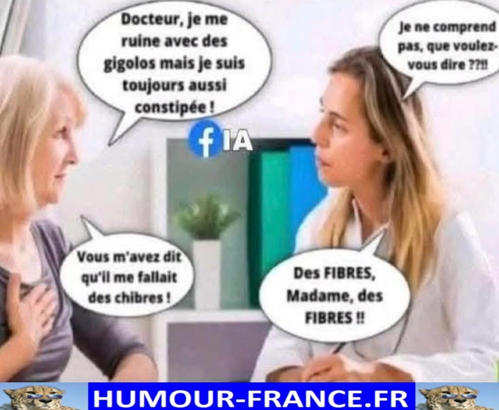 Docteur, je me ruine avec des gigolos mais je suis toujours aussi constipé !