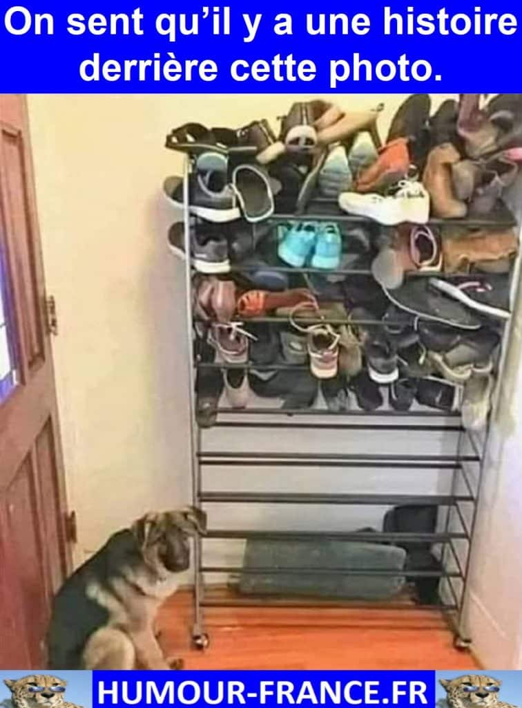 On sent qu’il y a une histoire derrière cette photo.